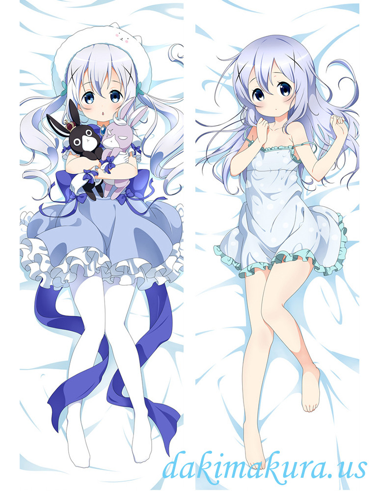 Chino Kafuu - Is the Order Rabbit Anime Dakimakura Japanese Love Body Pillow Cover